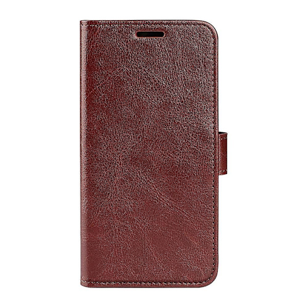 R64 Texture Case för iPhone 15 Plus Brown
