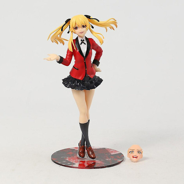 Kakegurui 2:a säsongen Mary Saotome Jabami Yumeko 1/8 Skala Pvc Figur Samlarmodell Leksak Yumeko box