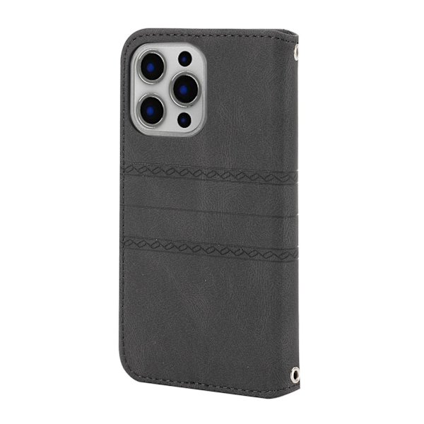 Präglat case för iPhone 15 Plus Black