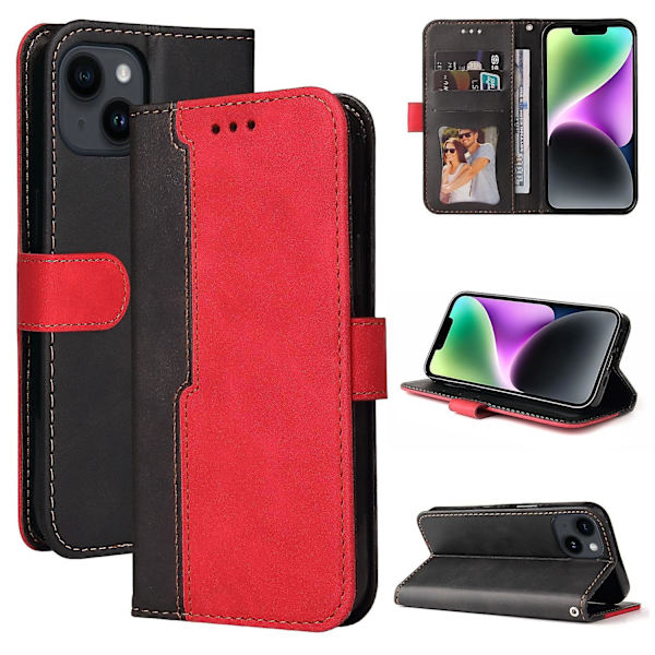 Phone case till iPhone 15 Plus Red