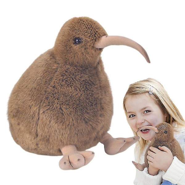 Uppstoppad Kiwi Fågelleksak Mjuk gosad Kiwi Fågelleksak Bekväm björnplysch Dolls Djurformad Dockor För Barn Pojkar Födelsedag 45cm