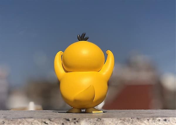 Söt Psyduck Duck Fighting Ver. Söta actionfigurleksaker 8cm null none
