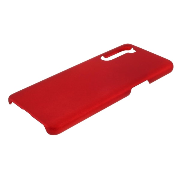 Gummierat hårt Pc- phone case till Oneplus Nord Red