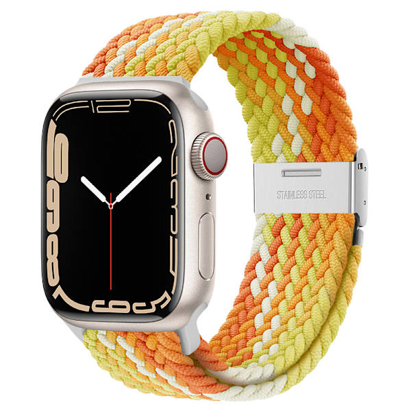 Lämplig för apple watch band Doftande apelsin #38/40/41mm