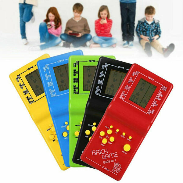 Elektronisk Brick Spelkonsol LCD Handhållet Spel Handhållet Klassiskt Brick Spel null none