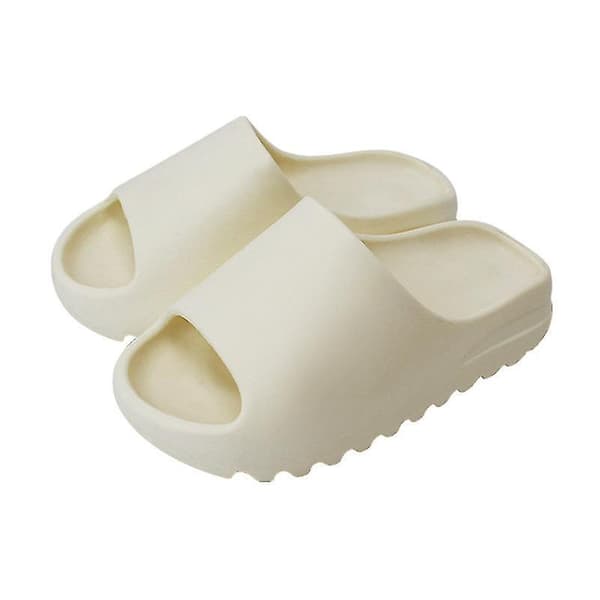 Slides Tofflor Plattform Strandsandaler Unisex Tofflor White 44-45