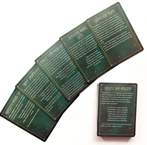 Practical Witch's Spell Deck Divination-kort