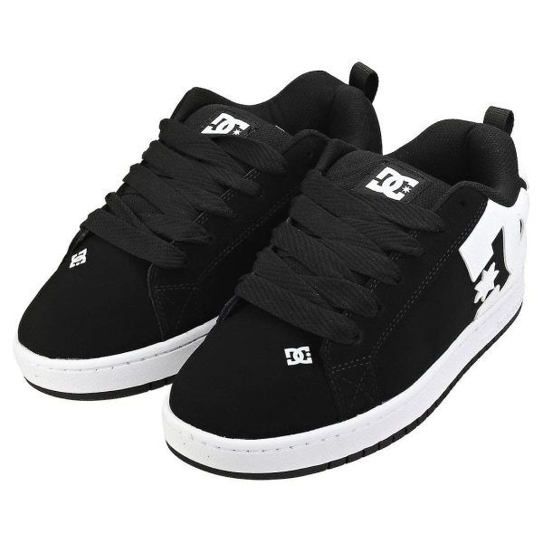 DC Shoes Court Graffik Skate Trainers för män i Svart Black 9.5 UK