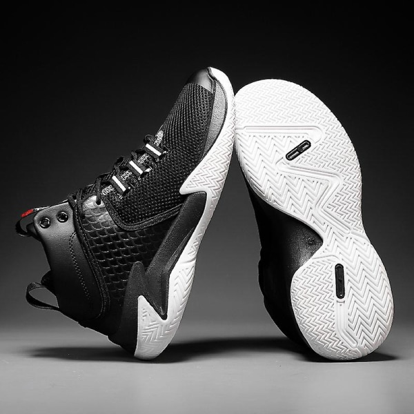 Herr Basketskor Sport Löparskor Andas Sneakers Yj776 Black 44