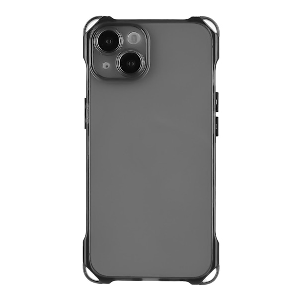 Stötsäkert TPU phone case för iPhone 15 Plus Black