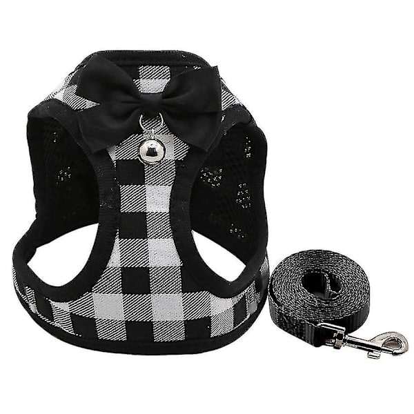 Litet hundkoppel, kattsele för husdjur Black XS