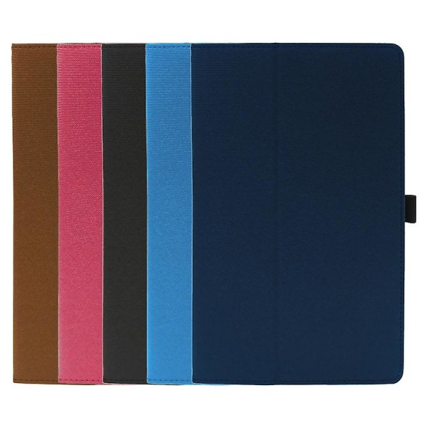 2-vikt case i läder för Tcl Nxtpaper 11 Dark Blue