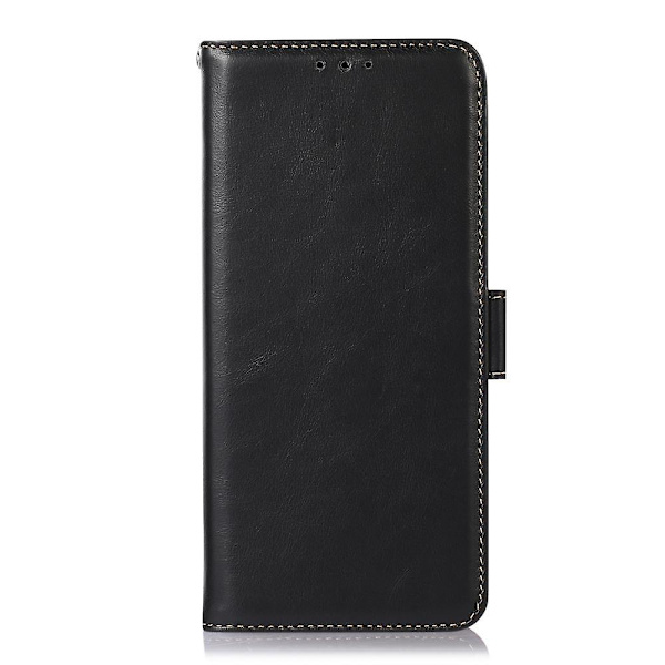 Crazy Horse Case för iPhone 15 Plus Black