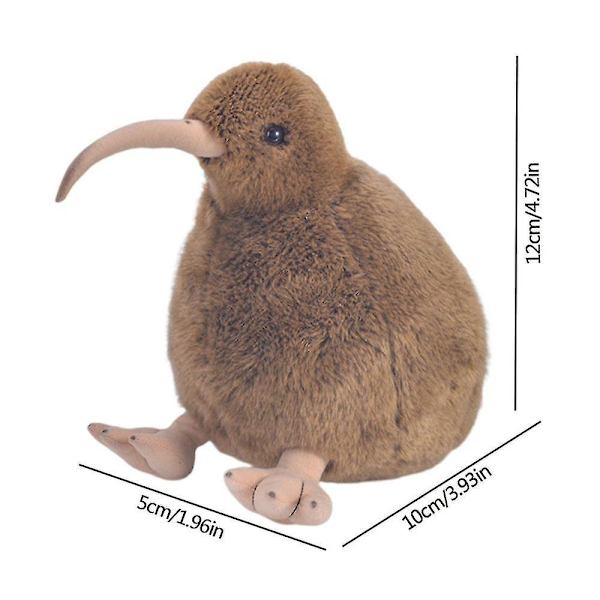 Uppstoppad Kiwi Fågelleksak Mjuk gosad Kiwi Fågelleksak Bekväm björnplysch Dolls Djurformad Dockor För Barn Pojkar Födelsedag 45cm