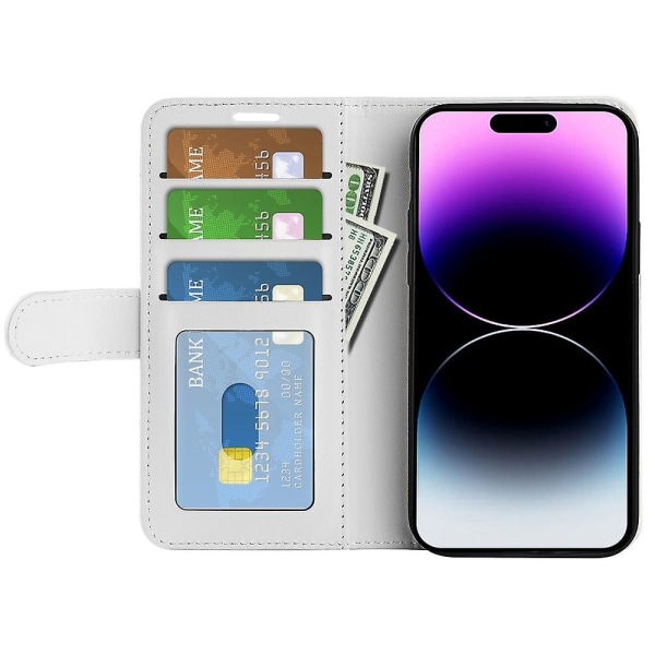 R64 Texture Case för iPhone 15 Pro White