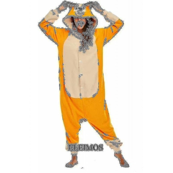 Djur Vuxna Tecknad Hund Onesies Pyjamas Halloween kostymer Jumpsuit Julklapp-yky Bingo L