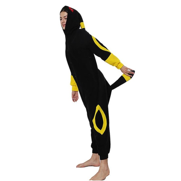 Umbreon Costume Helkroppspyjamas Halloween Christmas One-piece Kigurumi For Men Women S