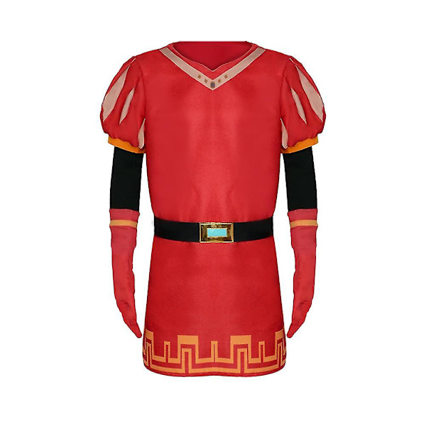 Lord Farquaad Cosplay kostym för vuxna barn Halloween Carnival kostym set 130 cm none