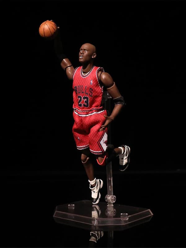 Nbas Super Star Michael Jordans 1/12 Action Figur nr 23 Mj-modeller Samlarleksaker null none