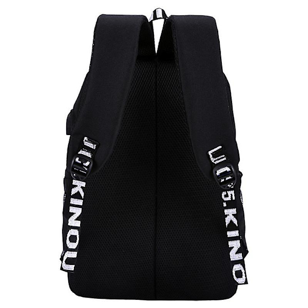 My Hero Academia Ryggsäck USB Laddande Skolväska null none
