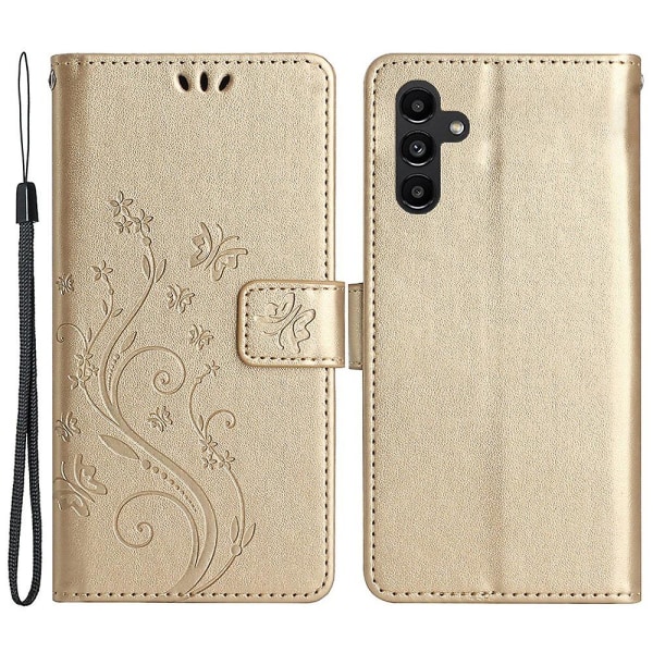 För Samsung Galaxy A25 5G Case Imprint Plånbok PU Läder Cover null none