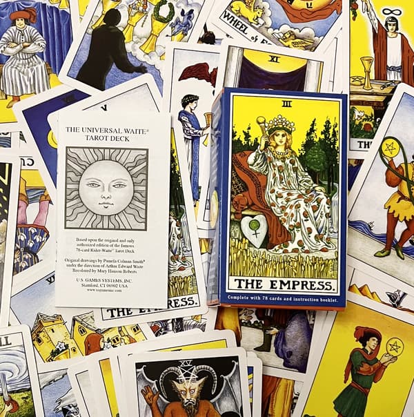 12X7 Universal Waite Tarot Deck Divination Cards