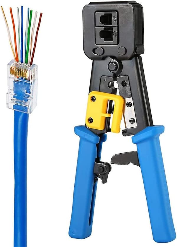 Rj45 Crimp Tool för standard och terminering Rj45 kontakter null none