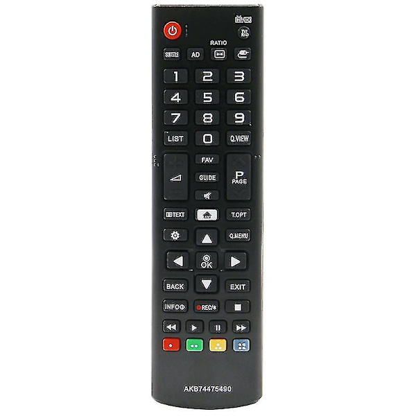 Akb74475490 Fjärrkontroll kompatibel med Lg Tv 32lh510u 32lh513u 32lh519u 32lh530v 43lh510v 43lh51 null none