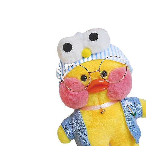 30cm Liten gul ankadocka Anka plyschleksak Lara Fan Anka