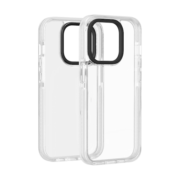 Transparent phone case för iPhone 15 Pro Max White