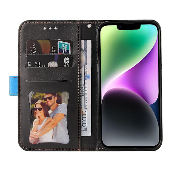 Phone case till iPhone 15 Plus Blue
