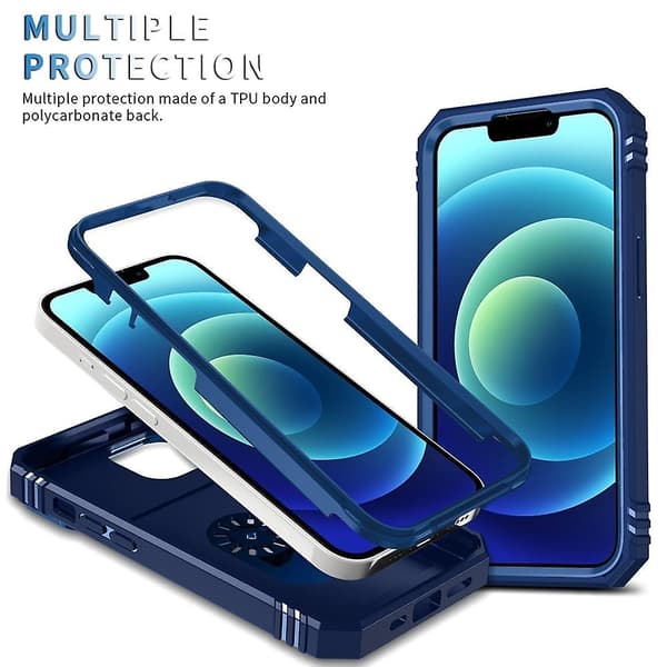Sliding Camshield phone case för iPhone 15 Blue