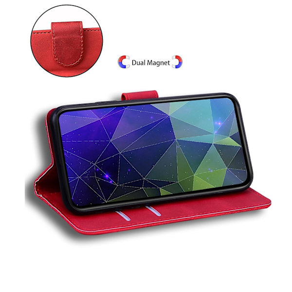 Skin Feel Case för iPhone 15 Plus Red