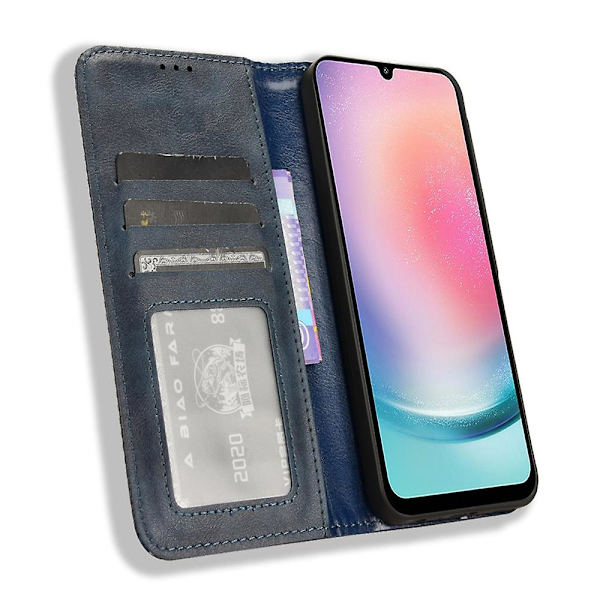För Samsung Galaxy A25 5G Case Magnetiskt autostängande cover null none