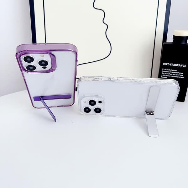 Hållare phone case för iPhone 15 Purple