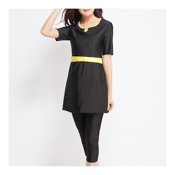 Musilim Baddräkt Baddräkt Burqini Hw10e Grey XS