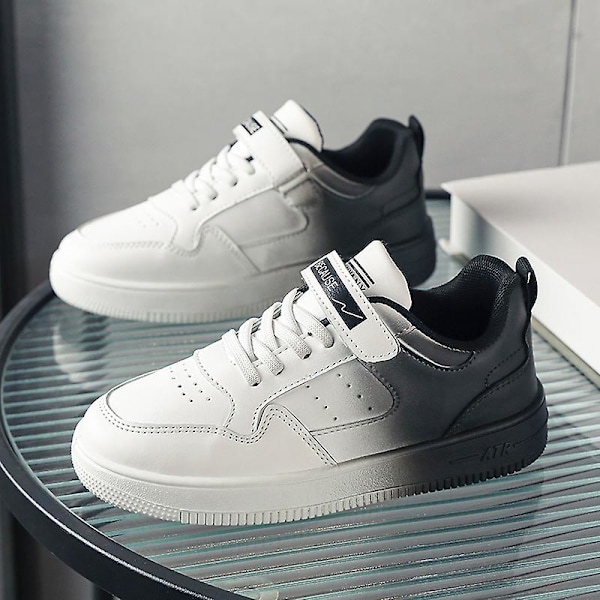 Pojkar Sneakers Andas Flickor Skateboarding Skor Löparskor 3Da303 Black 34