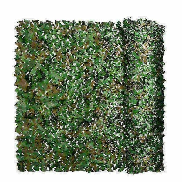 4m*6m Camo Net Jakt/skytte Camouflage Hide Army Camping Skogsnät Army Green 30m x 1.5m
