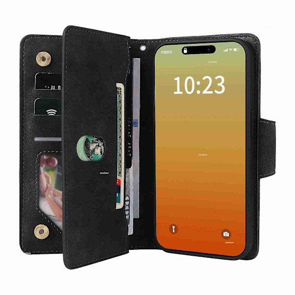 Phone case till iPhone 15 Pro Black
