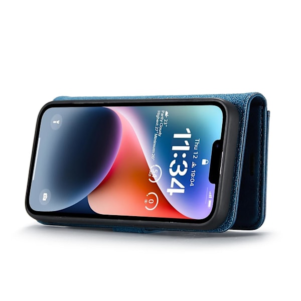 Crazy Horse Case för iPhone 15 Blue
