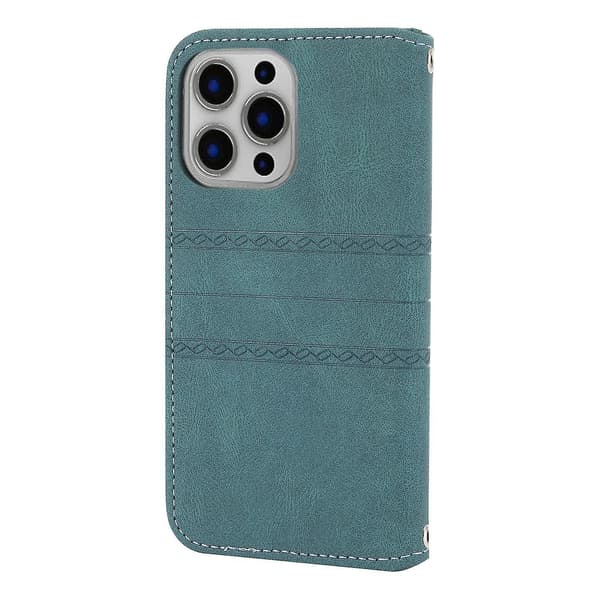 Präglat case till Iphone 15 Dark green