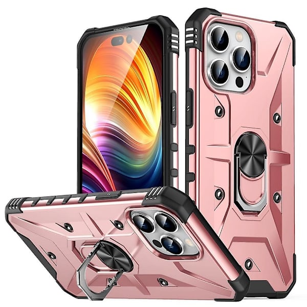 Ringhållare Phone case För iPhone 15 Pro Multicolor