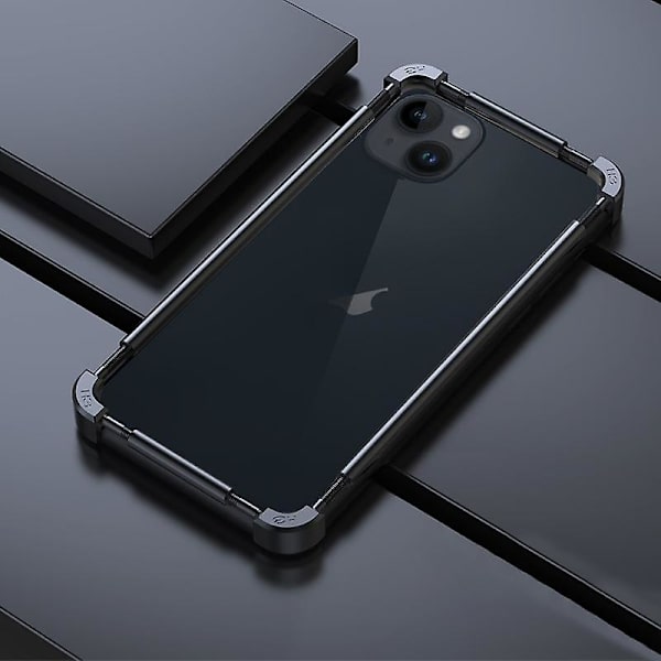 Skyddsram i metall för iPhone 15 Plus null none