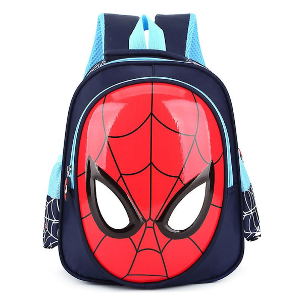 Barn Pojkar Spiderman Ryggsäck Kindergarten Bag Dark Blue