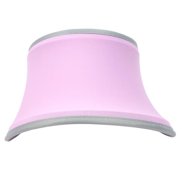 Elastiskt stickat tyg Andas golfsolhatt 360 rotation Justerbart Uv-skydd Light Purple