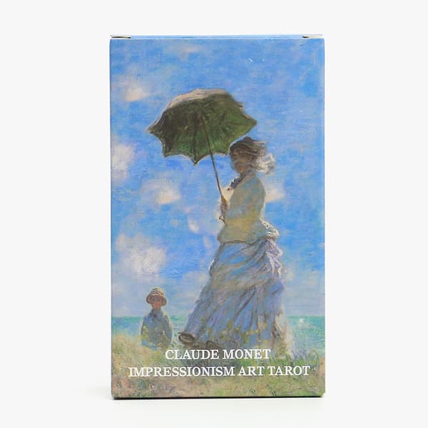 claude monet impressionism konst tarot divinationskort