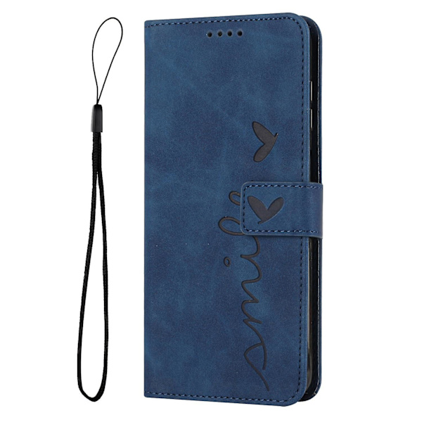 PU phone case för iPhone 15 Pro Max Blue