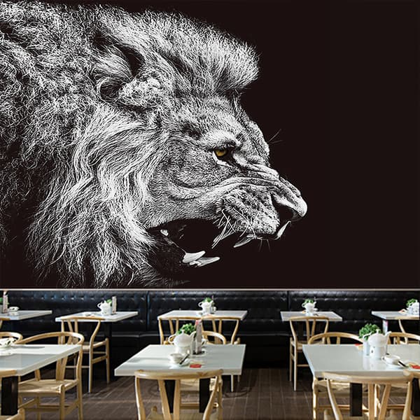 Cool Tiger Tapestry m 1150CM*130CM-40