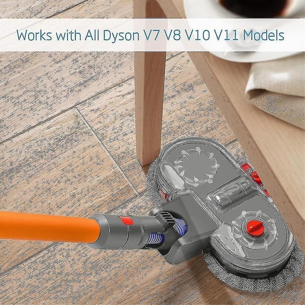 Elektrisk moppfäste för Dyson V7 V8 V10 V11 V15 Dammsugare, våt och torr Dyson Mopp och Moppin Wanke null none