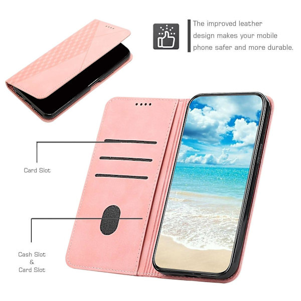 Diamond PU- case för iPhone 15 Pro Multicolor